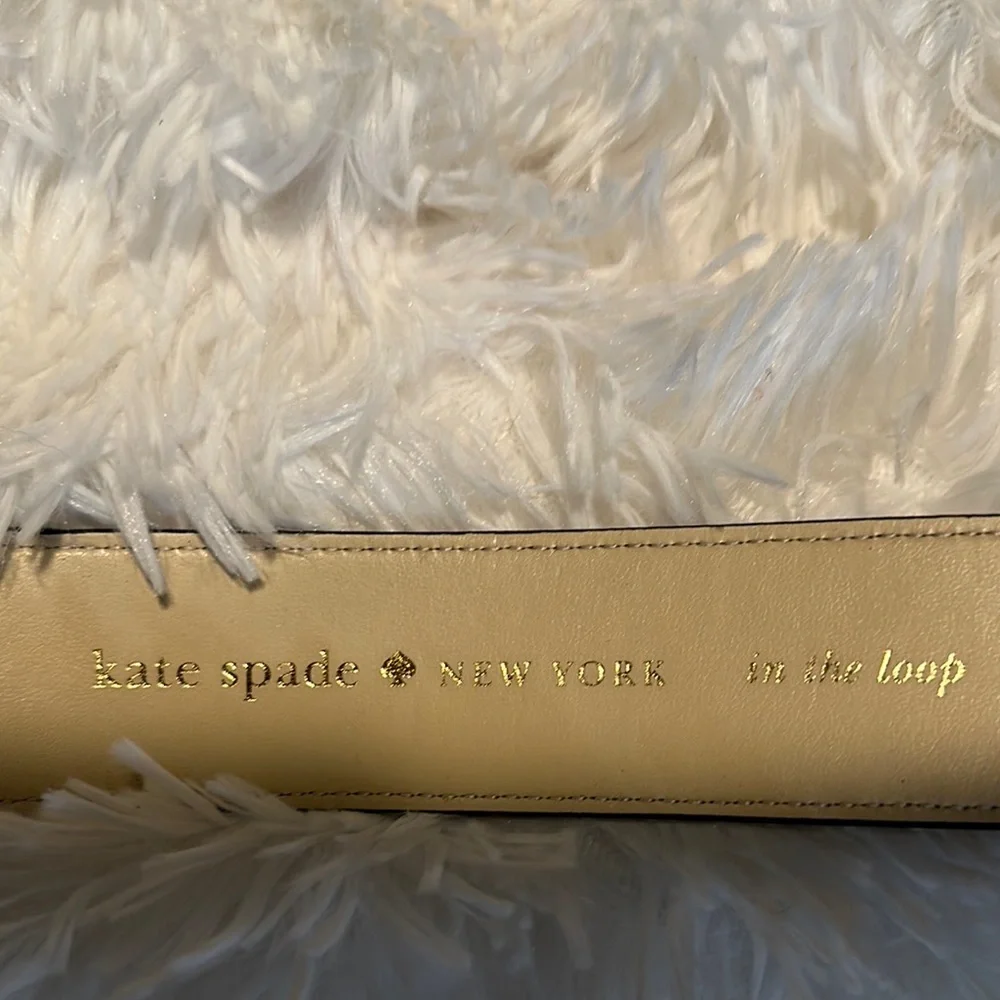 Kate Spade Black Belt with Sleek Design - Picture 2 of 3